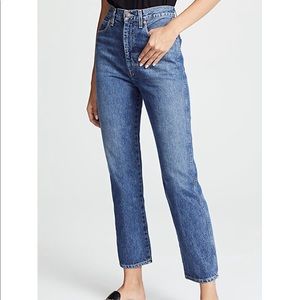 AGOLDE pinch waist high rise kick jeans
